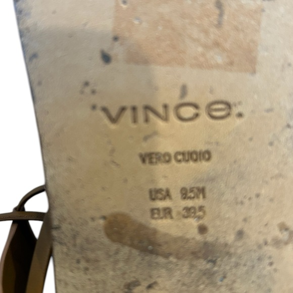 Vince Forster Leather Strappy Lace Up Sandals - Picture 11 of 13